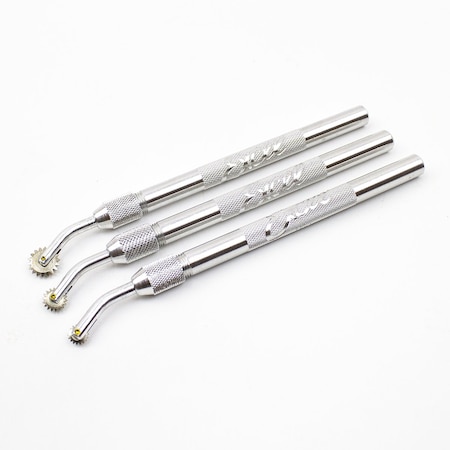 Excel Blades 3 Piece Pounce Wheel Set, Tracing Wheel Set, Perforation Tool, 12pk 30612